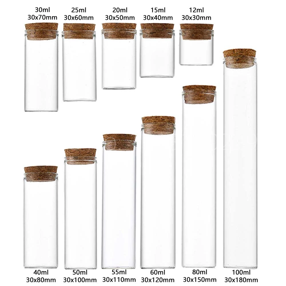 10ml/15ml/20ml/30ml/40ml/50ml/55ml/60ml/80ml/100ml 코르크 마..