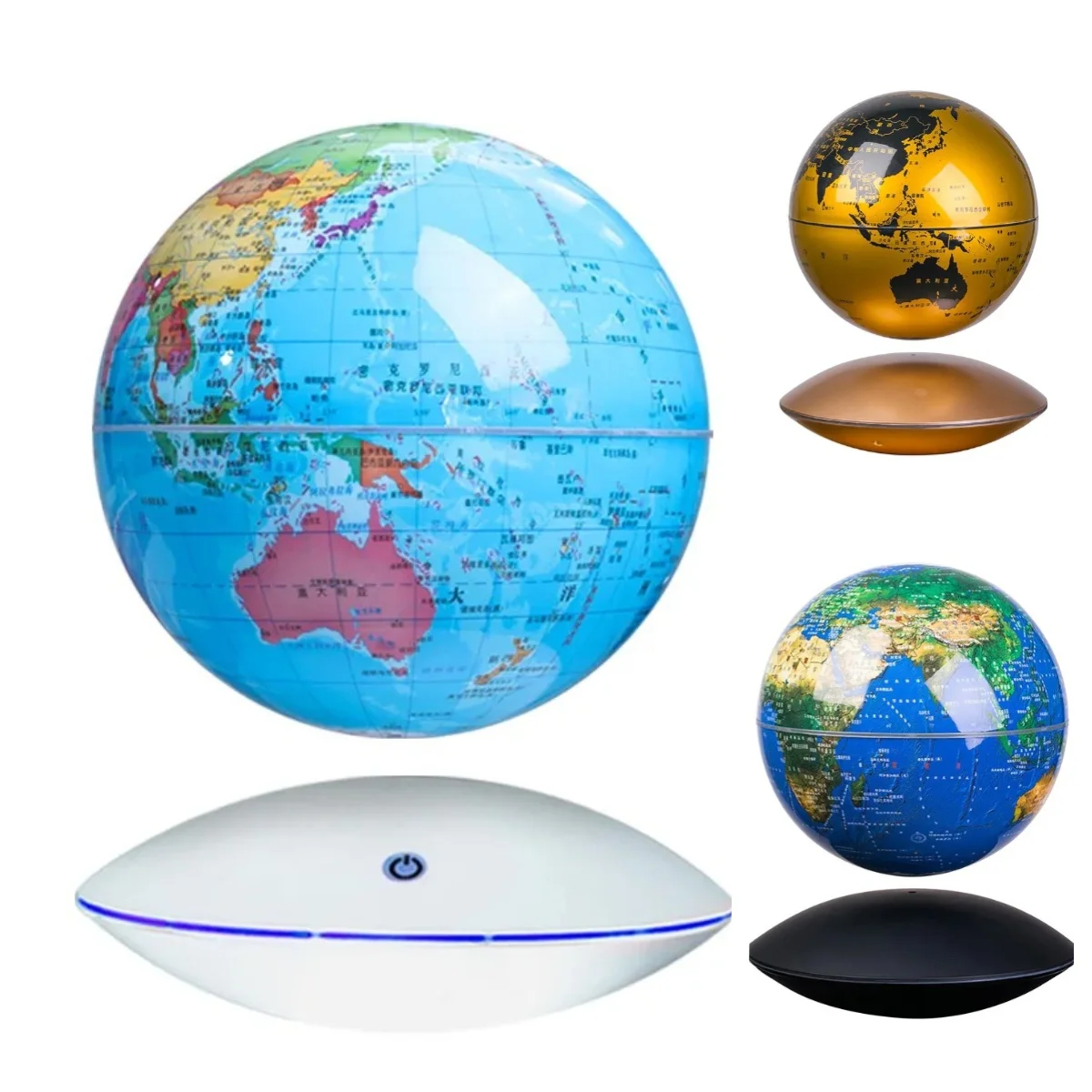 

Floating Magnetic Levitation Globe Lamp for Home Décor, Innovative Tech Gadgets and Unique Gift Idea 1200mm Big Ball Earth