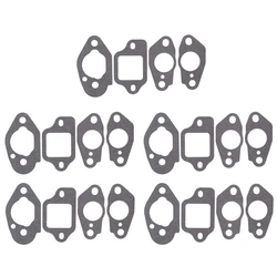 5 conjunto do carburador isolador & gaxeta para honda gcv160 gcv190 16211 zl8 000 kit junta do carburador peças de motosserra & accs