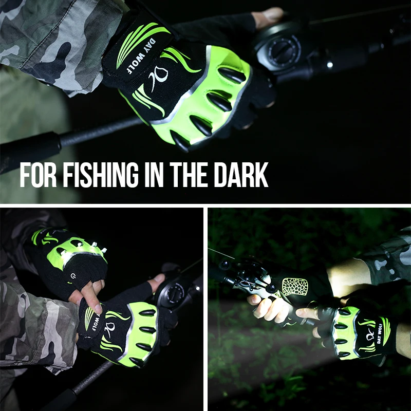 DAY WOLF  Led Gloves Finger lights - Image 4