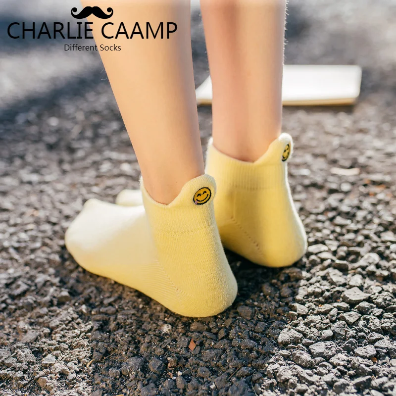 Women Cotton Socks Autumn Winter New Personality Stereoscopic Heel