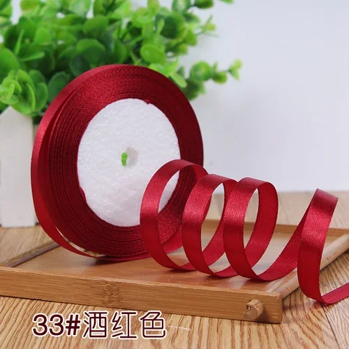 Multi-Color Satin Ribbon Collection - Assorted Widths and Lengths