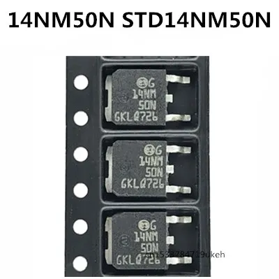 

Оригинал 5 шт./14NM50N STD14NM50N TO-252 500V 12A