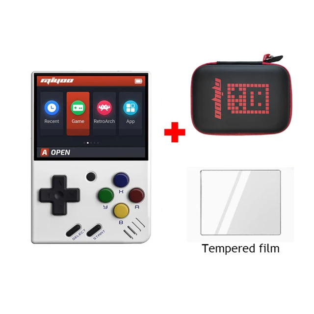 MIYOO MINI V2 Open Source Retro Handheld Game Console Video Game Console  2.8 Inch IPS HD Screen Linux System Classic Games 128G 