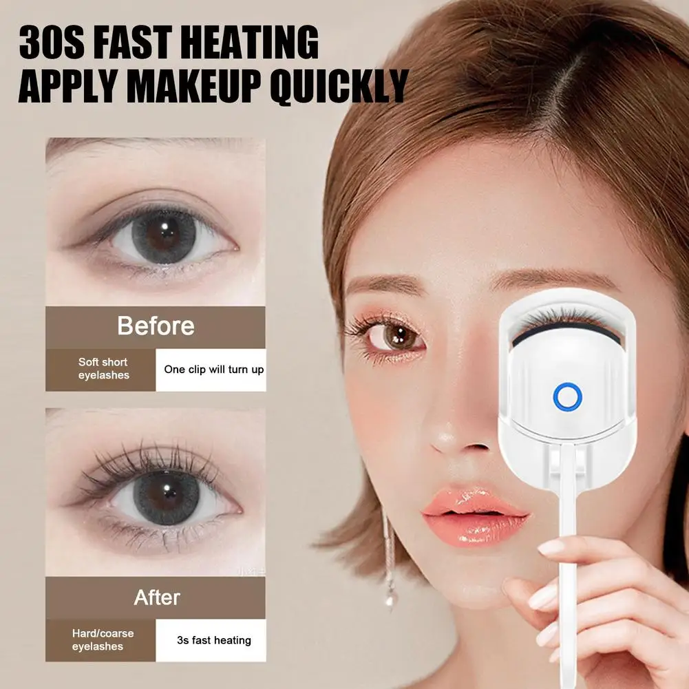 

Portable Eyelash Device Electric Eyelash Clip Portable Electric Eyelash Design Portable Eyelash Curler Radian Curling Curle L7I8