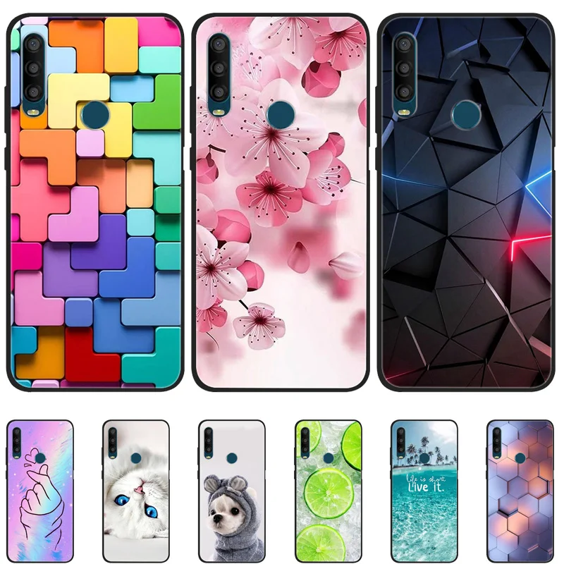 Чехол-бампер для Alcatel 1SE, 2020 дюйма, с рисунком милого кота, силиконовый мягкий чехол из ТПУ для телефона, чехол для Alcatel 1SE 5030D 5030F 1 SE 2020
