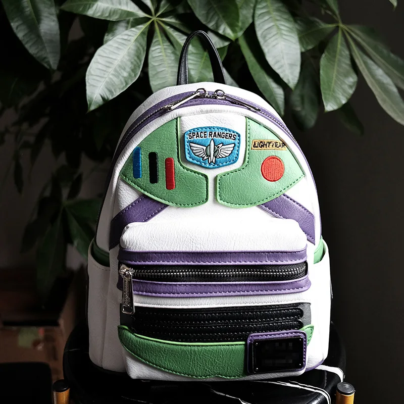 Popular Disney Film And Television Peripheral School Bag Pu Leather Cute Mini Portable Leisure Travel Bag Unisex Backpack Gift 3