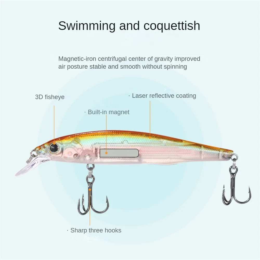 

Искусственный воблер, пластиковая жесткая приманка, все снасти для плавания и карпа, 23 г, 33 г