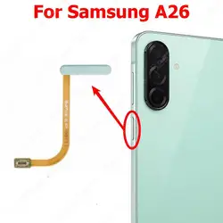 Enhanced Fingerprint Sensor Flex Cable with Power Button Functionality (A26 Green)