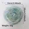 Sparkling Oil Painting Cake Thread 50g-Gradient Sparkling Mixed DIY Scarf, Bag, and Hairpin, Thick and Gorgeous Braided Thread 5