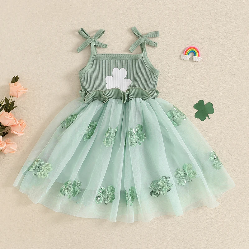 Baby Boy Irish Romper Clover Print Short Sleeve Outfit