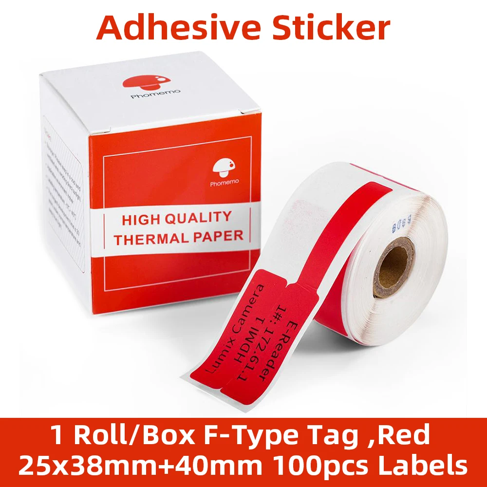 Label Paper Sticker Multi Size 15x30mm 12x30mm White Transparent