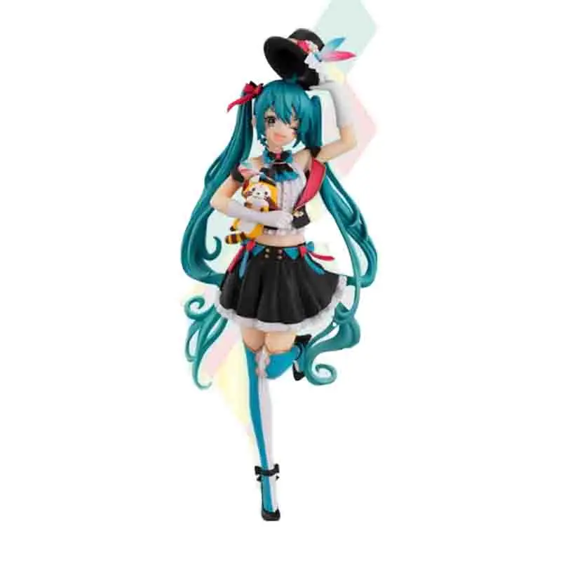 

В наличии Original FuRyu Hatsune Miku 17 см ПВХ аниме портретная Модель Коллекция игрушек кукла подарок