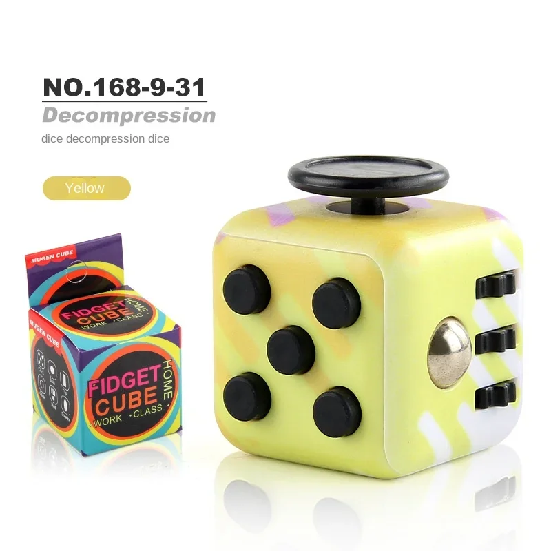 Antistress Fidget Sensory Magic Dice for Stress Relief and Fun