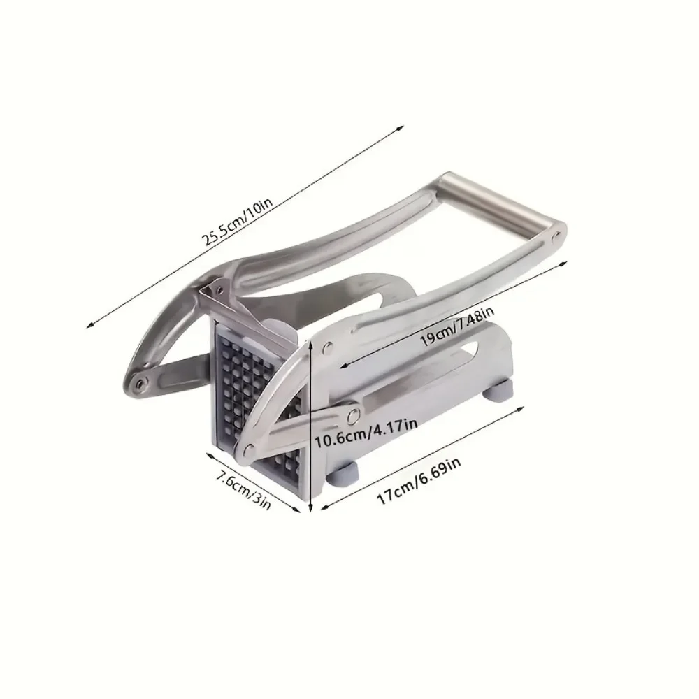 1 Set Stainless Steel Fruit Cutter Vegetable Cutter French Fry Potato Slicer Vegetable Chopper Kitchen Gadgets Vegetable Slicer Fruit Slicer Vegetable Cutter Food Slicer Potato Slicer Apple Cutter Potato Cutter