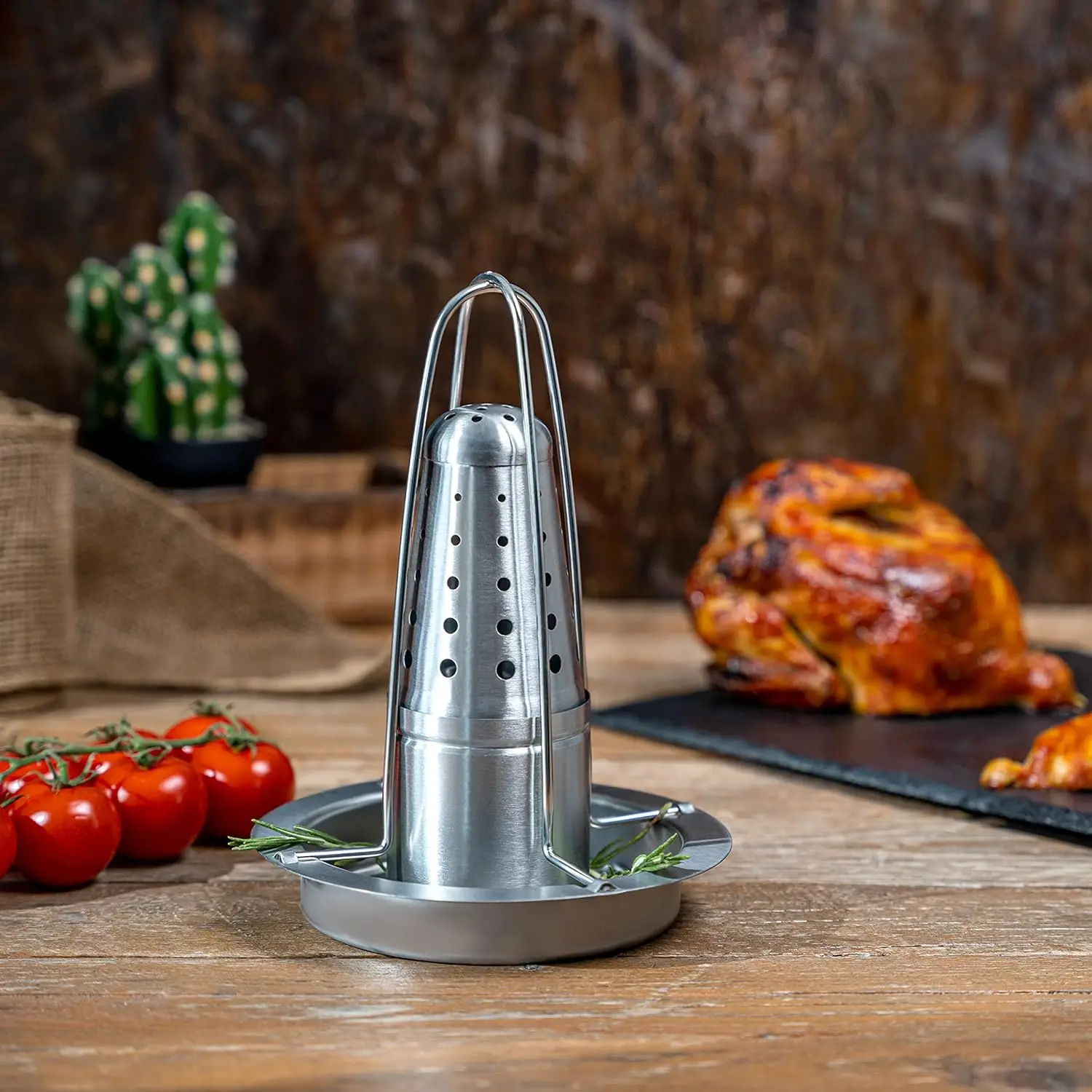 Griglie Per Arrostire In Acciaio Inox Griglie Arrosti Griglia Per Carne Rastrelliera Per Stecche Da Barbecue - Foto 3