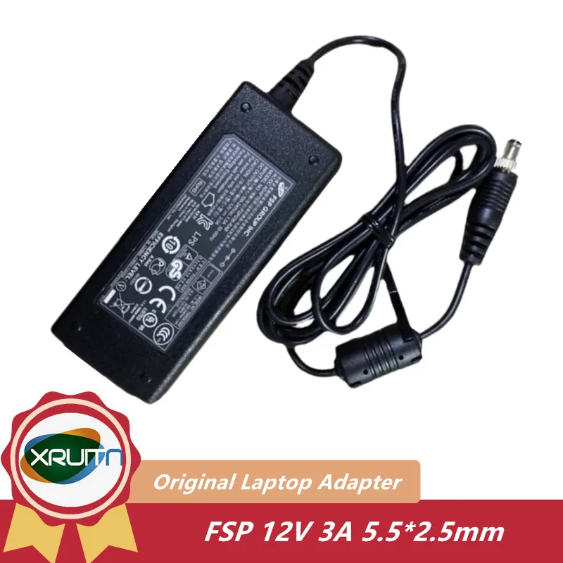 

Genuine 36W FSP FSP036-RAB FSP036-RBB2 Switching Power AC Adapter Monitor Charger 12V 3A 5.5x2.5mm with Screw Cap