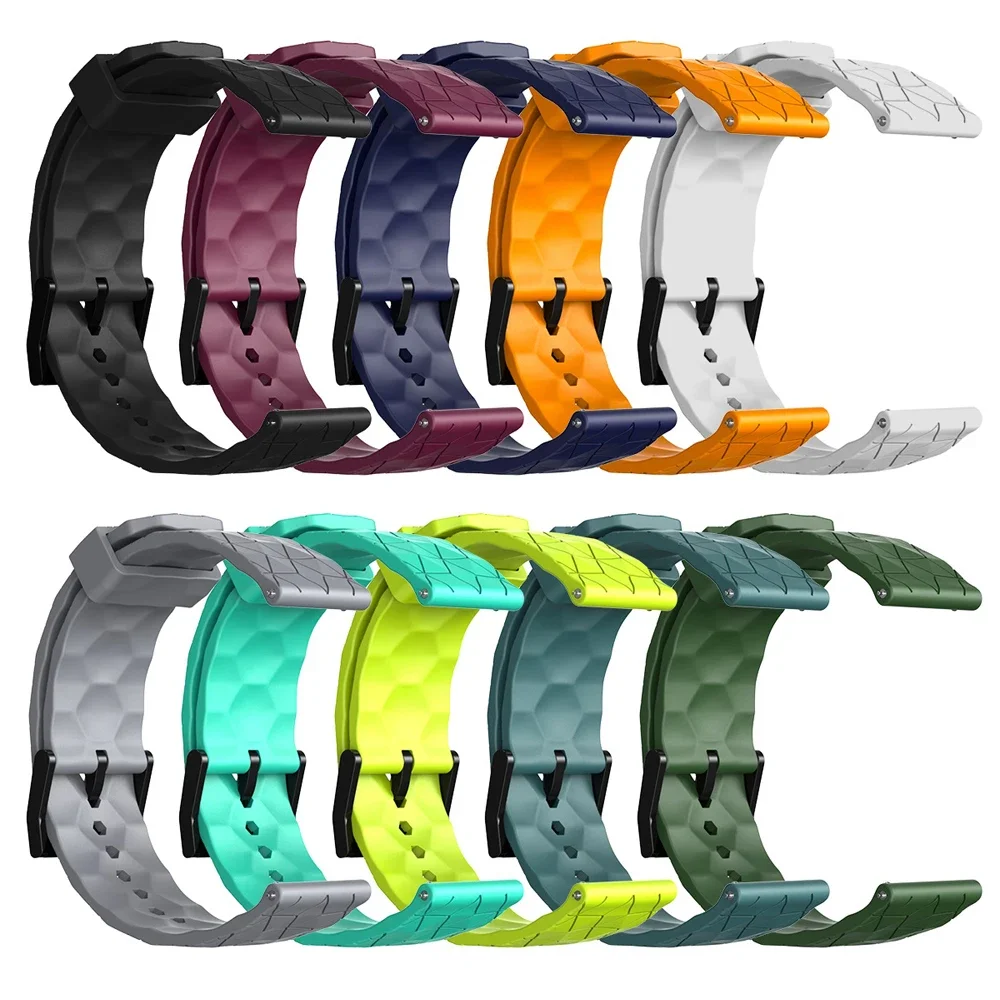 Silicone Sport Strap - 22mm Replacement Wristband