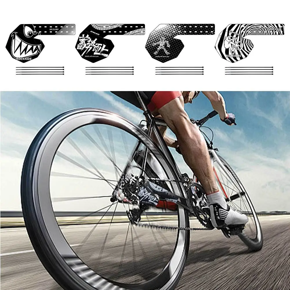 Black Bike Rear derailleur Guard Plate PP5 Repair Bicycle Fender Bike Accessories Bicycle Parts Protective plate Outdoor Sports