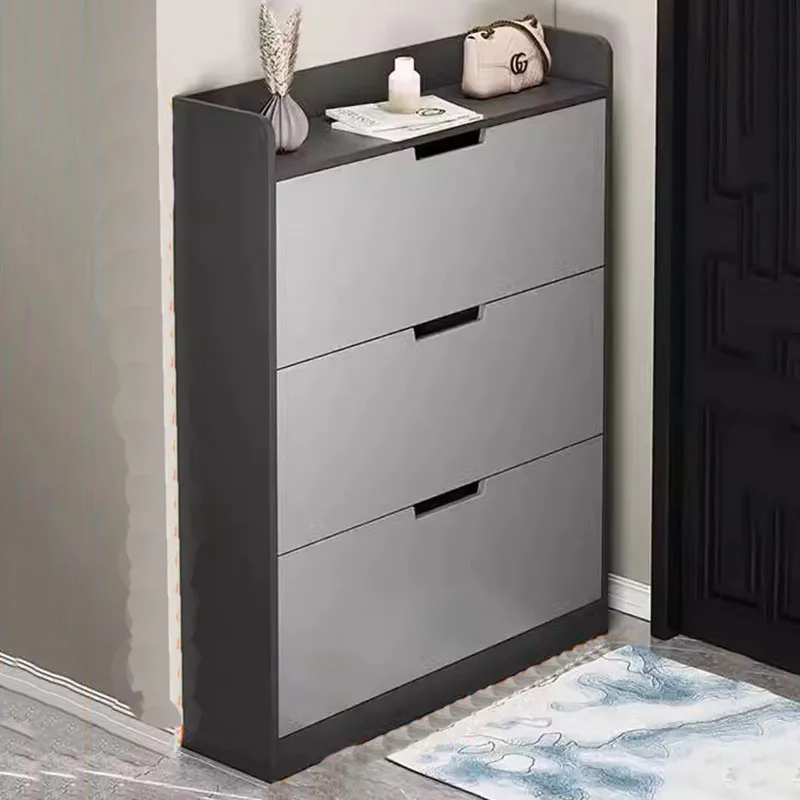 

Display Essentials Shoe Cabinets Vertical Adjustable Minimalist Storage Shoe Rack Entryway Modern Schoenenkasten Home Furniture