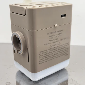 Electric Air Pump Portable Wireless Air Compressor Inflator/Deflator Pumps For Inflatable Cushions Air Beds Boat Swimming Ring