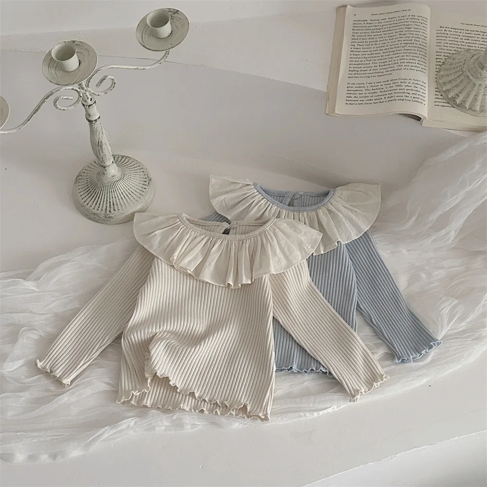 Girls Casual Long Sleeve Top and Skirt Pants