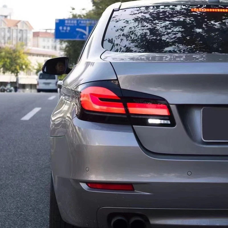 مجموعة مصابيح خلفية ليد لبي دبليو ، مصباح الفرامل ، إشارة الانعطاف ، قطع غيار السيارات ، 5 سلاسل ، نوع ، F10 ، f520i ، 520d ، 530d ، 530i ، m5