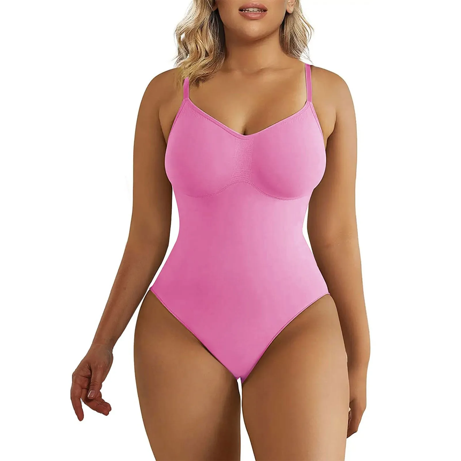 Bodysuit For Women Shapewear Seamless Sculpting Thong Body Shaper Tank Top Youthful Woman Clothes Female Clothing Bodysuit Women