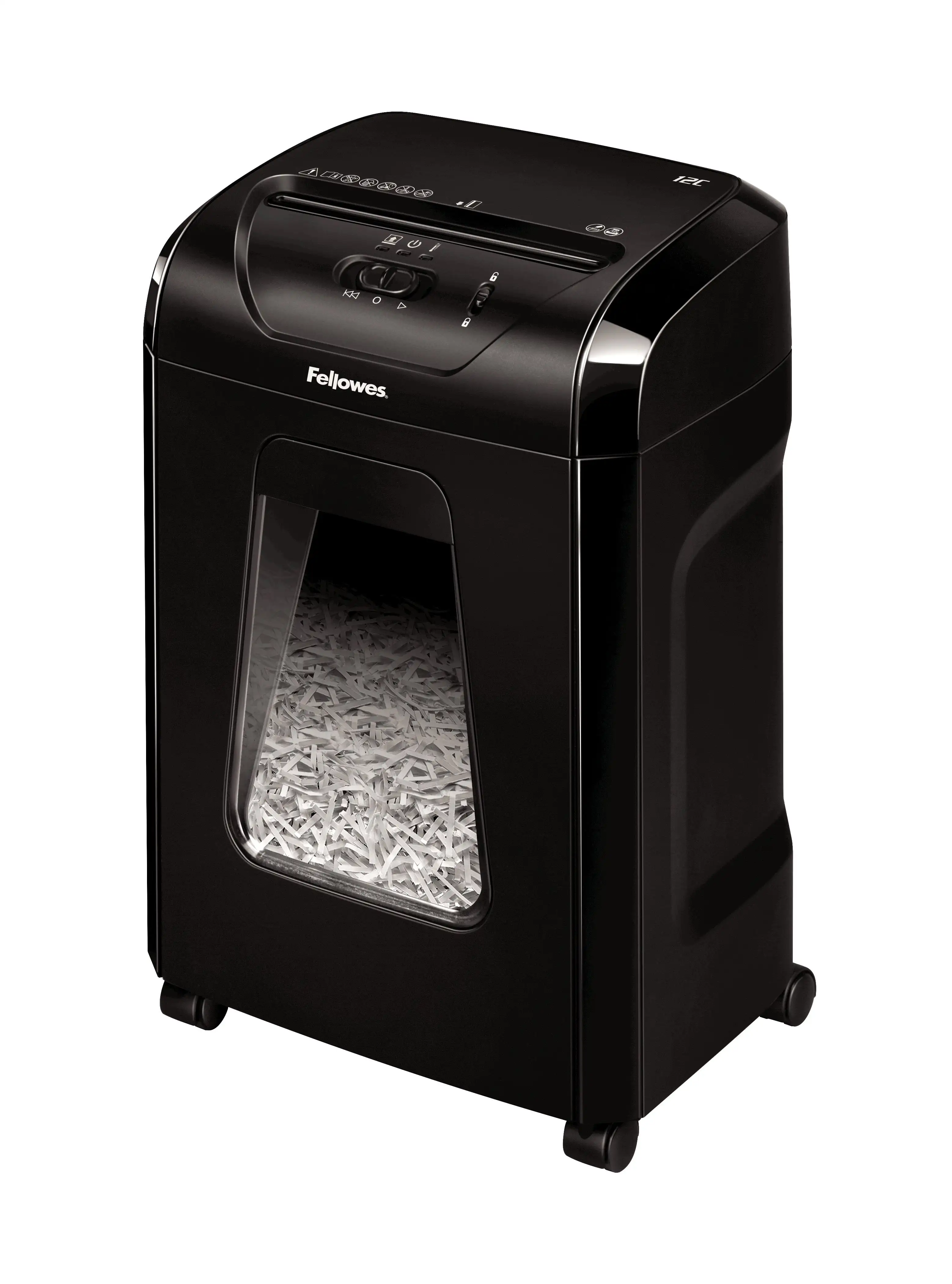 

Бумажный измельчитель для дома и офиса Fellowes Powershred, 12 листов, 19,50 дюйма в x 9,69 дюйма Ш x 13,44 дюйма Д