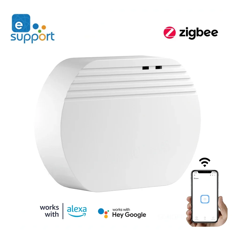 

Zigbee 3.0 Gateway HUB Wireless Smart Home Bridge eWeLink App Remote Control ZigBee Sensor Works with Alexa Google Home