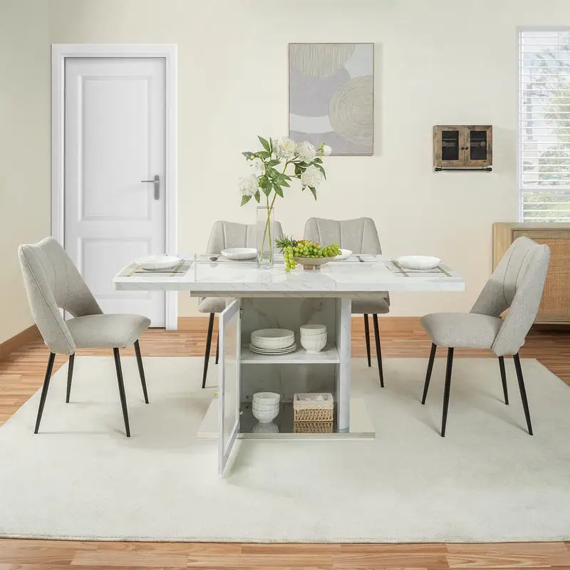 Expandable Marble Dining Table 3