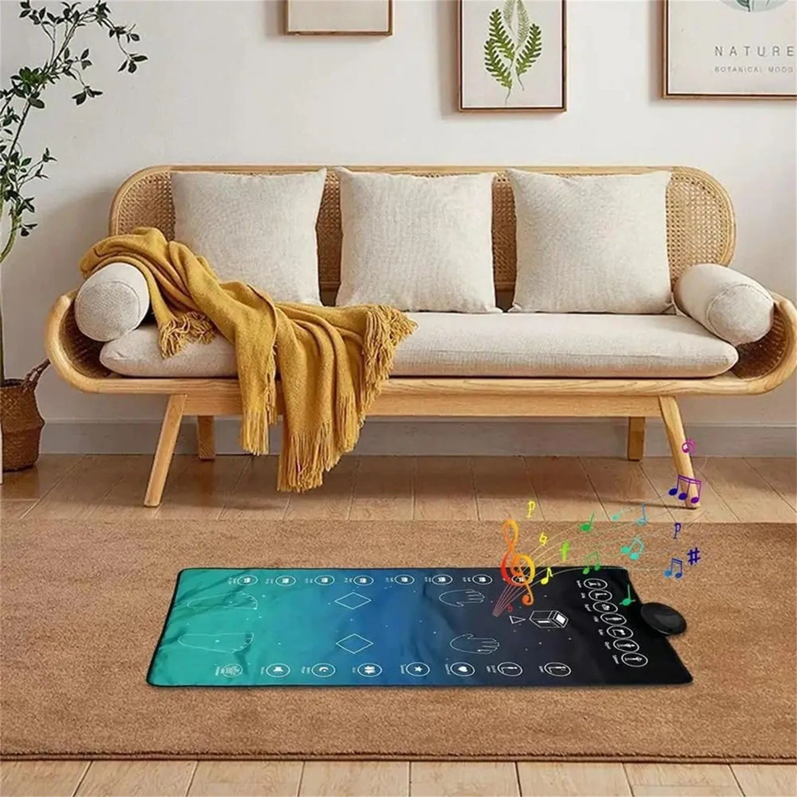 135x75CM Adult Electronic Interactive Music Worship Blanket Praying Rug for Party Travel Home Worship Mats, party supplies 4