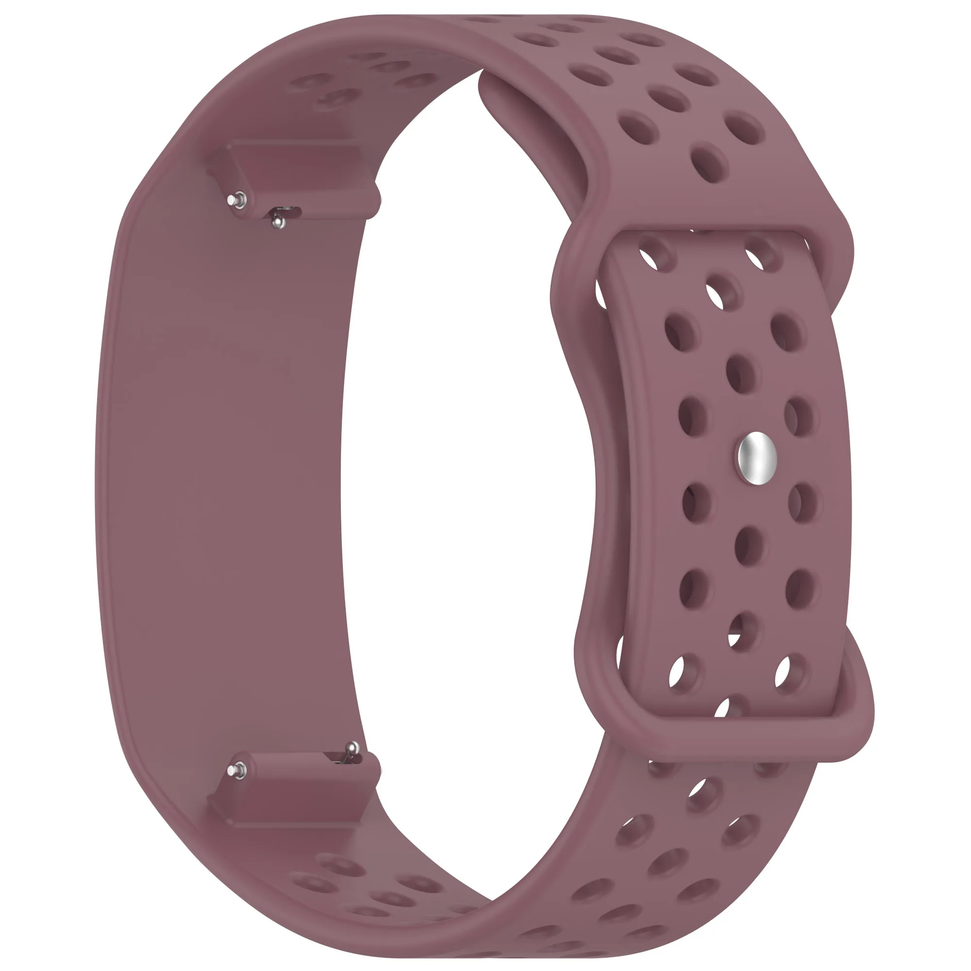 Breathable Silicone Sports Strap for Smart Band Fitness Tracker Bracelet