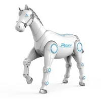 RC Smart Robot Horse Interactive Remote Control Animal Intelligent Dialogue Sing Dance Sound Control Pet Electronic Music Toys 2