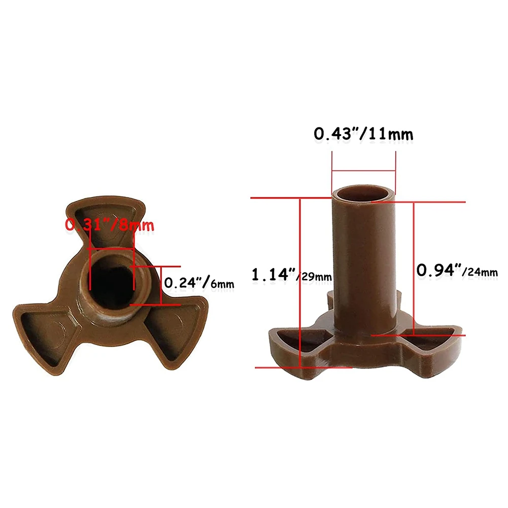 Microwave Turntable Coupler Microwave Oven Roller Guide Support Microwave Oven Core Coupling