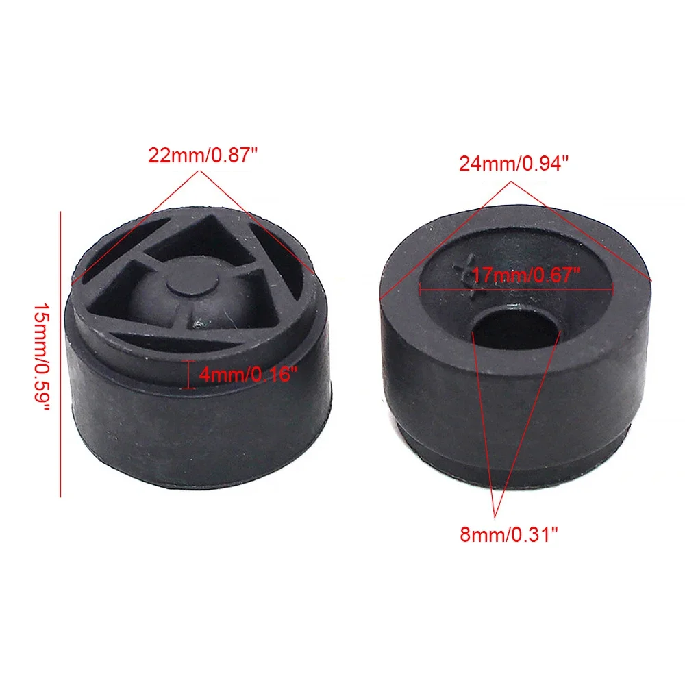 4PCS Car Engine Rubber Mounting Bush Cushion for Ford Focus II 2004-2011 engine mount bracket