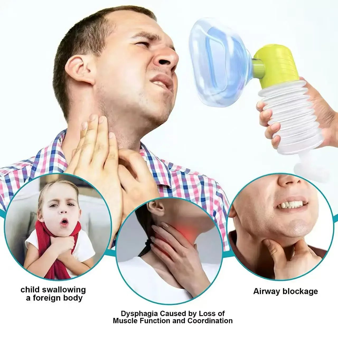 Portable Anti-Choking Device for Adults and Children