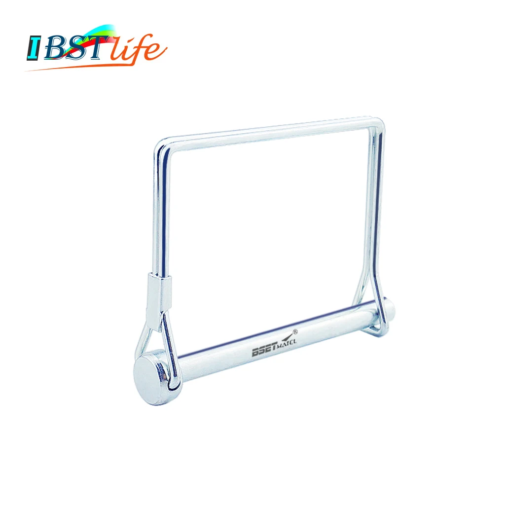 Spring Carbon Steel Square Shaft Locking Lock Pin Safety Coupler Retainer Farm Trailers Wagons Lawn Garden Auto Car Trailer |