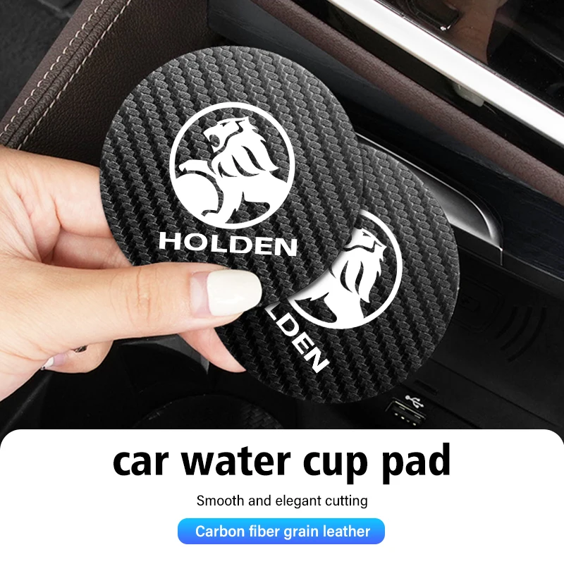 2pcs Car Water Cup Holder Mat Anti Slip Insert Coasters Pads For Holden Commodore Trailblazer Colorado Cruze Volt Caprice Ute cup holder coasters cup holder inserts car coaster pads cup holder insert
