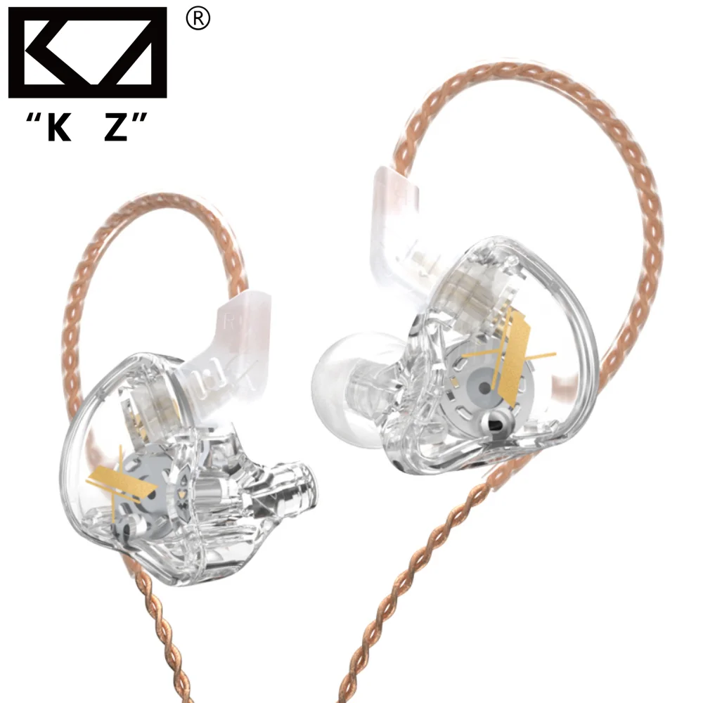 Kz Edx Auricolari Cablati Hifi Bass Auricolari In Ear Monitor Cuffie Cavo Staccabile Musica Dj Sport Cuffie Con Cancellazione Del Rumore
