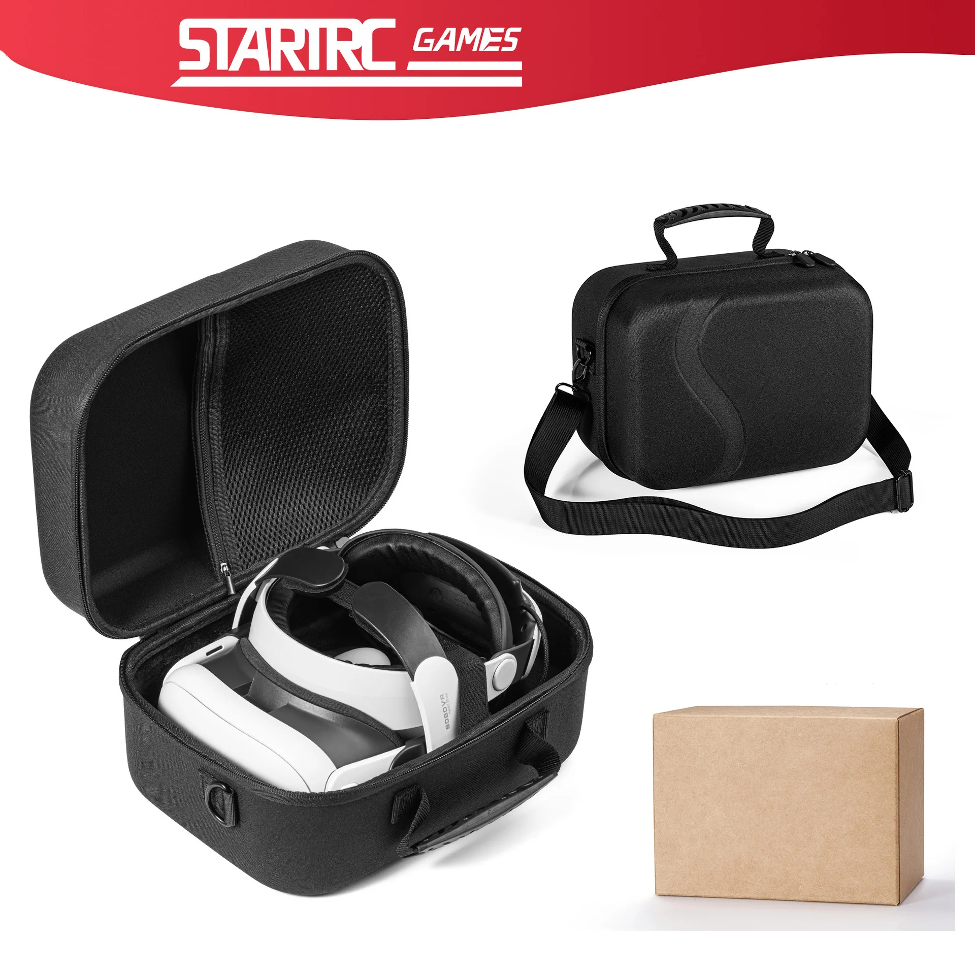 Enhanced Storage Case for VR Controllers and Headset – Durable Hard Shell Travel Bag