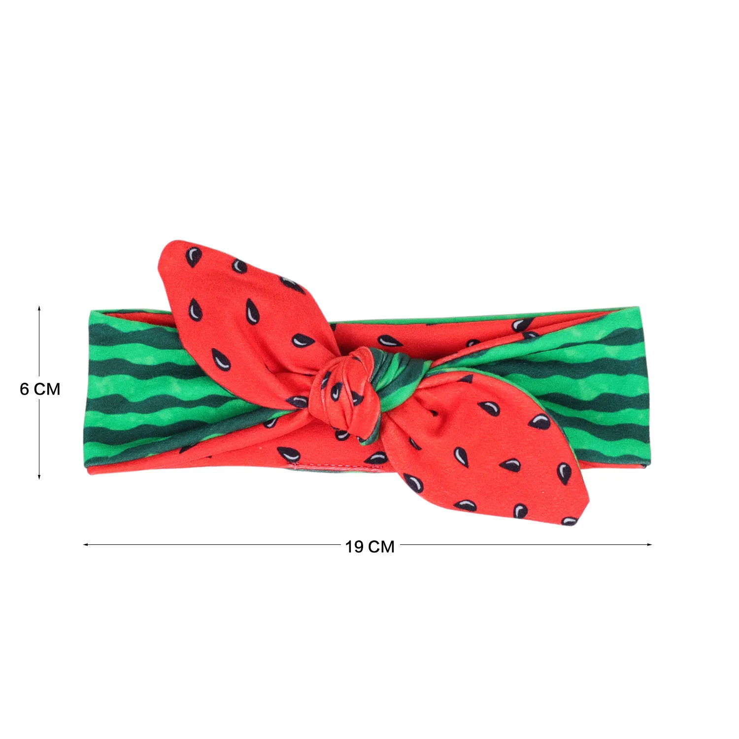 1 Pieces Lytwtw's Baby Girl Headband Infant Hair Accessories Watermelon Bows Newborn Headwear Tiara Headwrap Gift Head Band Hair Accessories Hair Headband Accessories