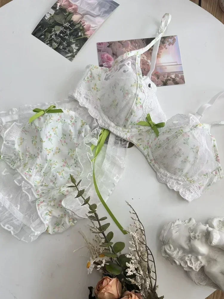 French girl's sexy floral print pure desire 2025 n...