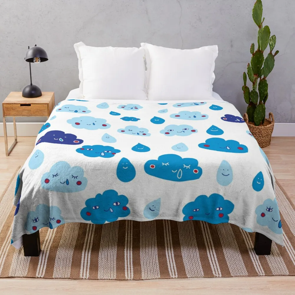 

Rain, with a chance of... Throw Blanket