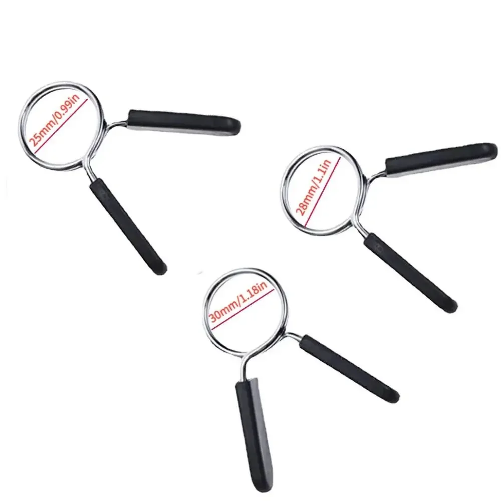 Barbell Spring Clip Collars 6