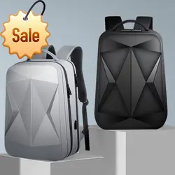 Homem e mulher bolsa para portátil mochila alienígena 17.3 polegadas mochila de alta capacidade oxford pano mais material eva durável ao ar livre mochila