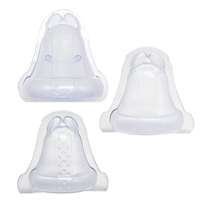 

6 шт. «сделай сам», форма для шоколада с рождественскими колокольчиками, форма для выпечки, конфет, форма для украшения торта, кухонный инструмент для выпечки, кондитерских изделий