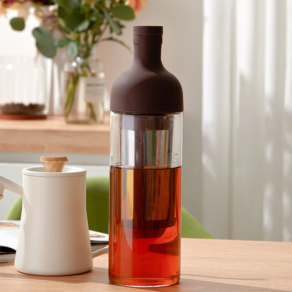 

Кофеварка холодного приготовления, стеклянный фильтр из мелкой сетки, многоразовый чайник для бара