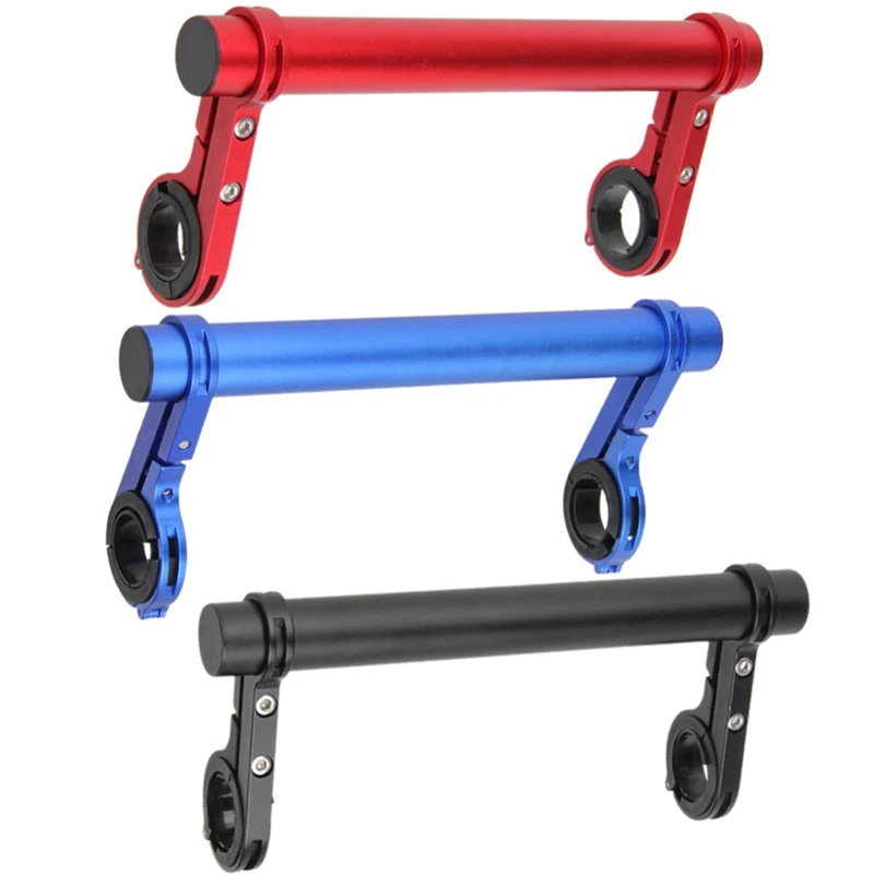 Bike Handlebar Extender 20CM/10CM Aluminum Alloy Bicycle Front Light Bracket Lamp Flashlight Accessories Mountain Bicycle Parts