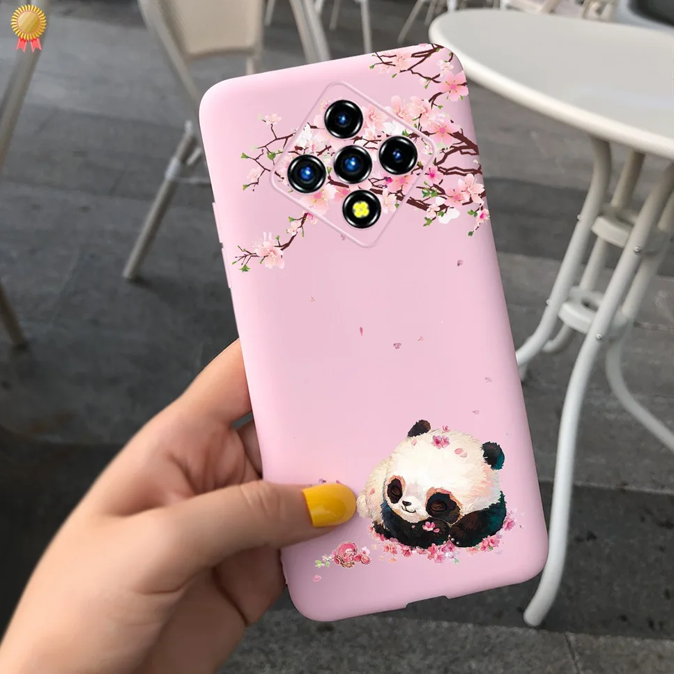 Black Pink Soft TPU Silicone Phone Case Bumper Coque